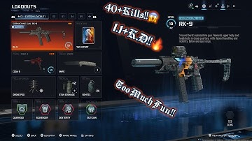 This RK-9 Loadout Got Me HOW MANY Kills!?😱🔥-High Kill Rk-9 BO7 Gameplay