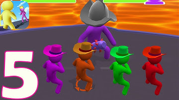 Giant Rush New Update Gameplay (iOS,Android) Walkthough Part 5  Level 146 - 152