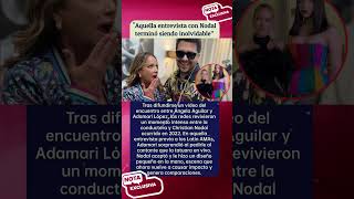 🔥 Ángela y Adamari juntas y resurge clip íntimo con Nodal