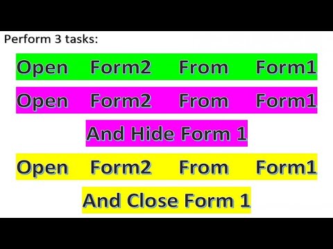 Video: How To Close A Form