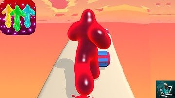 Blob Runner 3D ​- All Levels Gameplay Android,ios (Levels 1-3)
