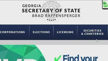 Absentee ballot hard to find on Georgia