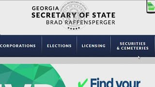 Absentee ballot hard to find on Georgia's website, critics say