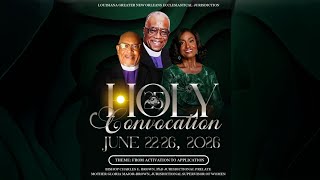 GNOJ 25th Holy Convocation | Bishop Charles E. Brown