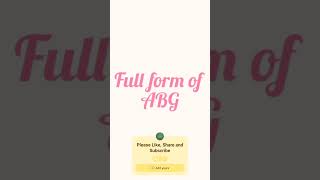 Full form of ABG Part-3 #calligraphy #english #logo #quotes