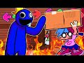 Combatto CONTRO BLUE Dei RAINBOW FRIENDS In Una BATTAGLIA RAP EPICA