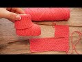 Простая модель пинеток спицами для начинающих мам) Easy beby booties knitting pattern