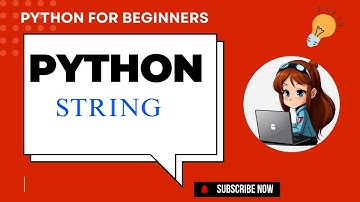 STRINGS in PYTHON| PYTHON TUTORIAL FOR BEGINNERS