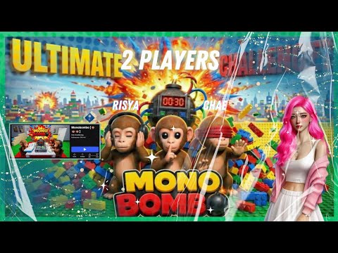 2 PLAYERS GAME MONOBOMBOM ROBLOX - MONOBOMBOMS! | ROBLOX INDONESIA