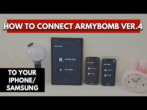 Bts ( | How To Connect The Armybomb To Your Samsung And Iphone