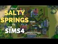 || FORTNITE&#39;S SALTY SPRINGS X SIMS4 || SPEED BUILD