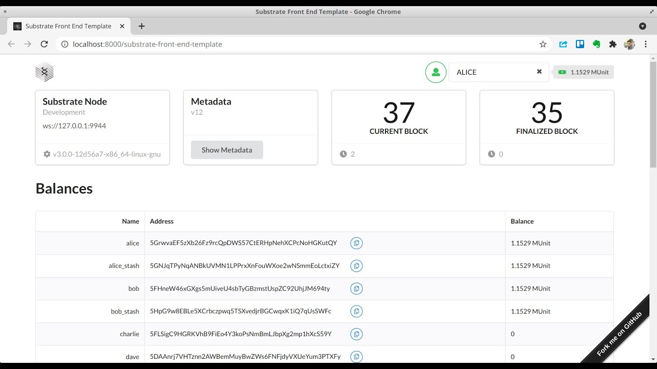 รันระบบบล็อกเชนด้วย Substrate Node Template (รวบรัด) - SDH P1 - YouTube