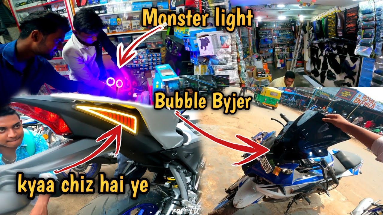 Cheapest😱 Bike Accessories Wholesale Market in Durgapur//Ajjj to maja🤩 aa gya YouTube