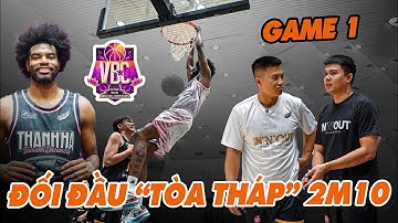 Ngoại binh đối thủ cao 2M10 DUNK cháy bảng rổ – DHN có chống nổi?! | GAME 1 VBC2025 | DHN Basketball