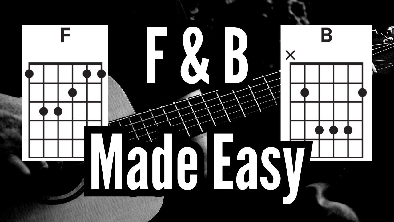 Conquer Barre Chords | How to Play F and B on Guitar - Sandy's Six ...