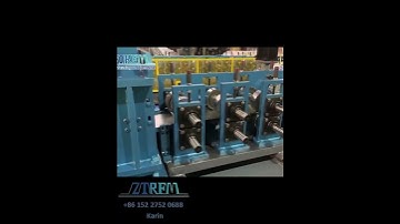 automatic incharging drywall steel forming machine #rollformingmachine #drywall #machine #purlin