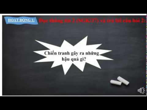 KHỐI 5 - MÔN ĐẠO ĐỨC - TUẦN 26 - BÀI EM YÊU HÒA BÌNH