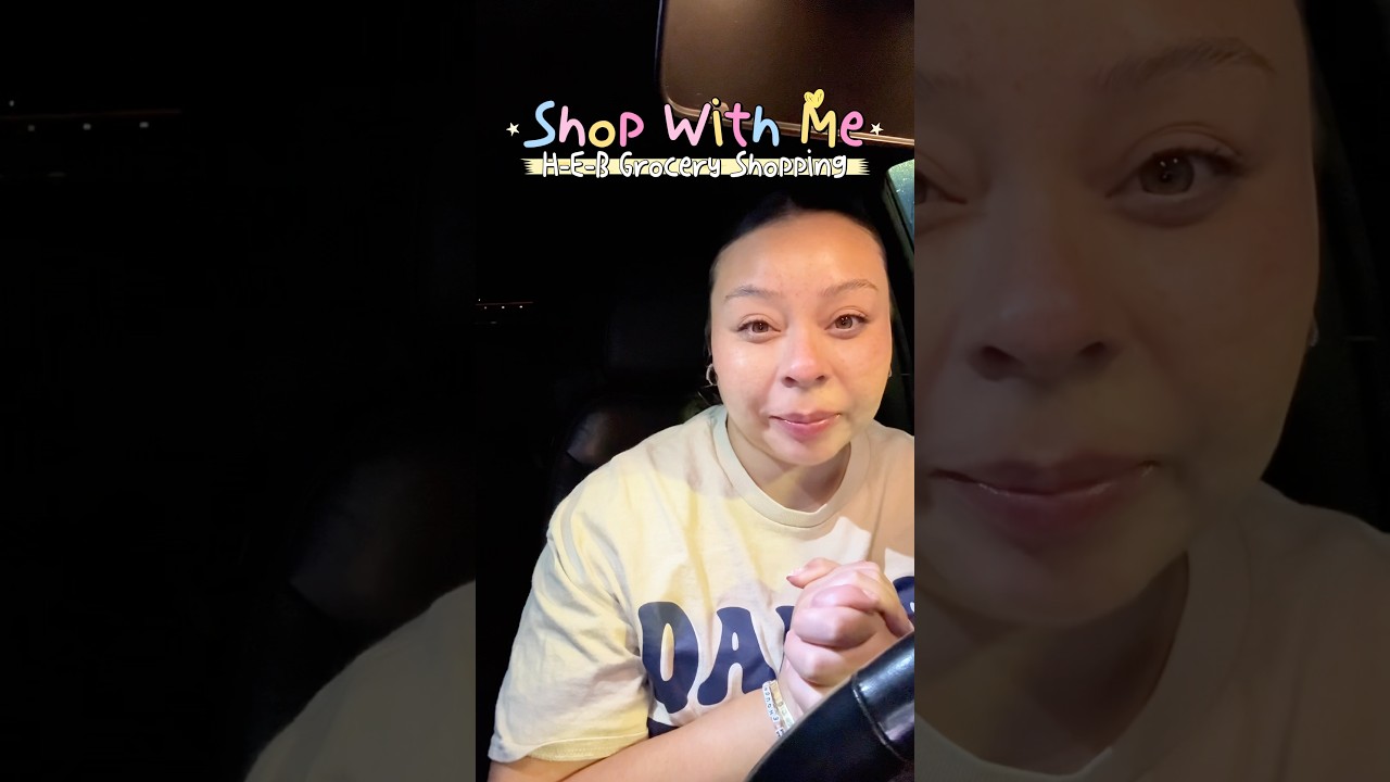 Grocery Shop With Me At H-E-B 