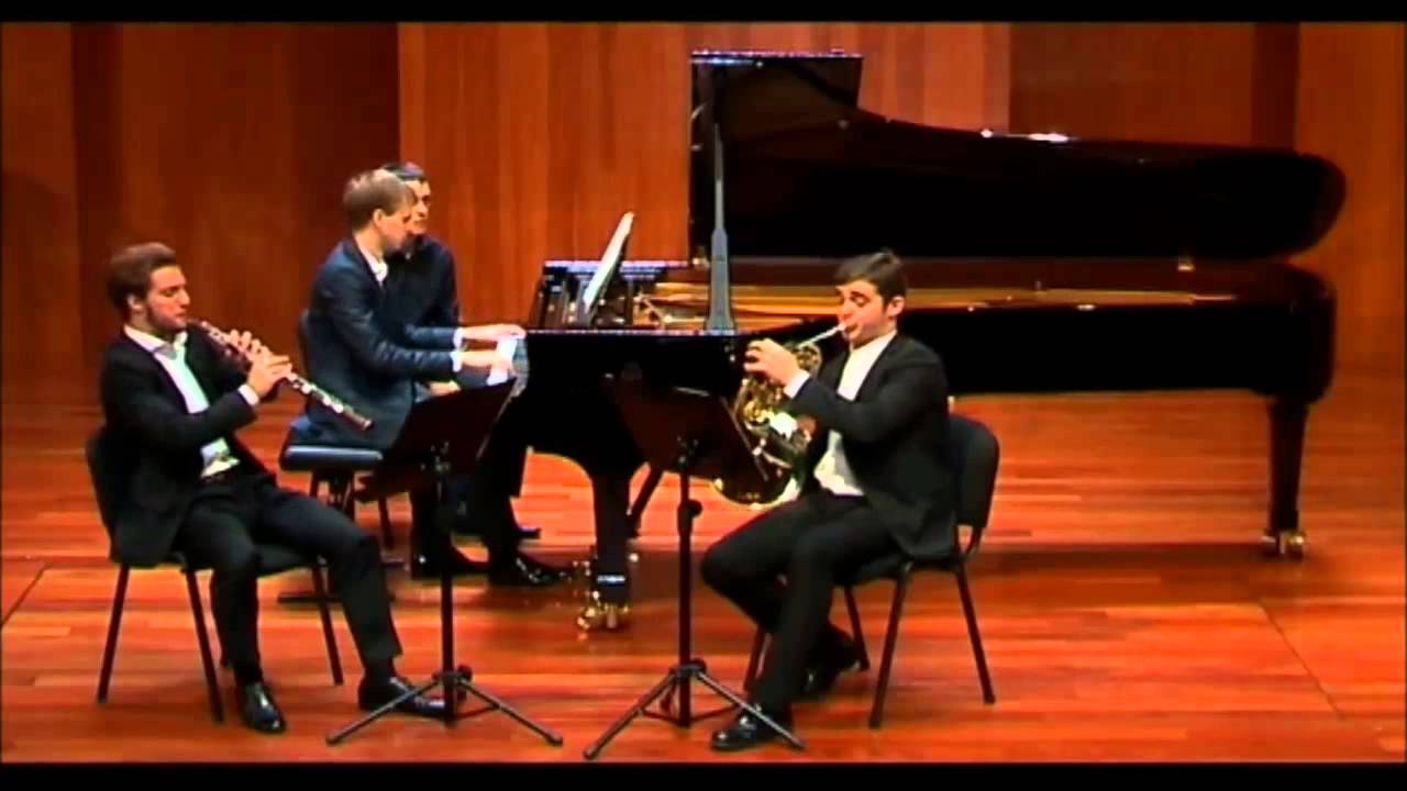 HERZOGENBERG, HEINRICH Trio for piano oboe and horn Op.61 (Mov.IIII