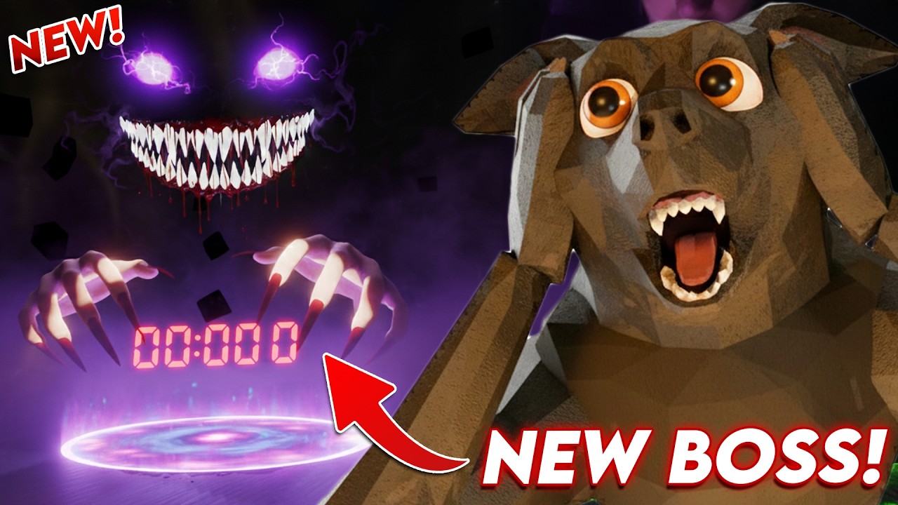 How Fast Can I Beat The NEW GIANT HAND BOSS in Animal Company?