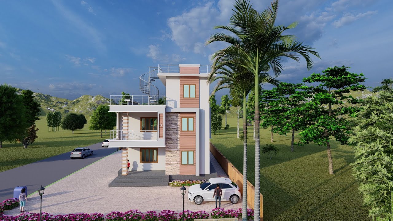 Residential Building Design | Mr. Prakash Ghimire | Gaindakot-7, Nawalpur