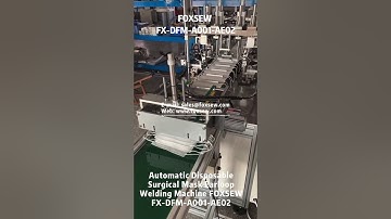 Automatic Flat Face Mask Earloop Welding Machine