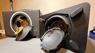 I got a little heavy with the bass (Subwoofer destruction)