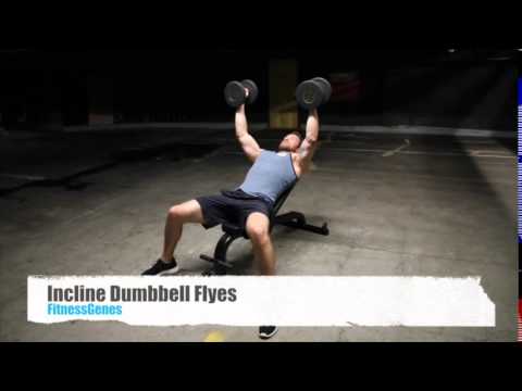 Incline Dumbbell Flyes - YouTube