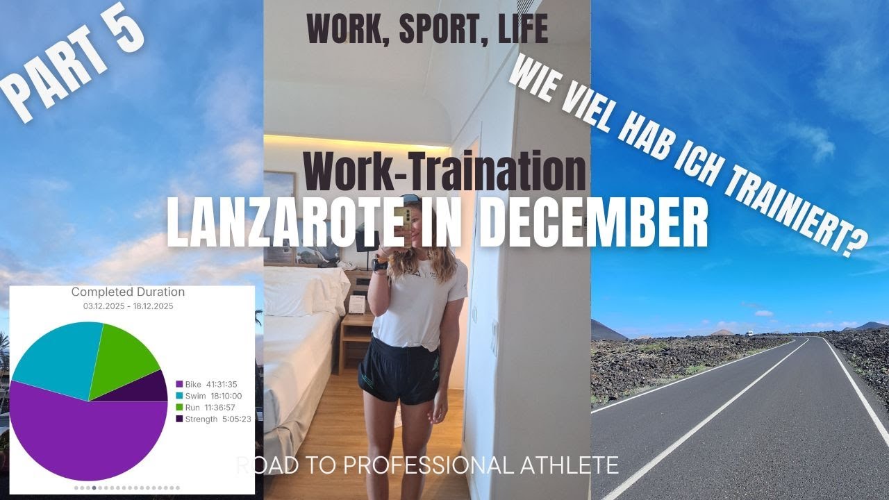 Work-Traination auf Lanzarote Part 5 | Zahlen und Fakten, Learnings, Vlog, Triathlon-Trainingslager