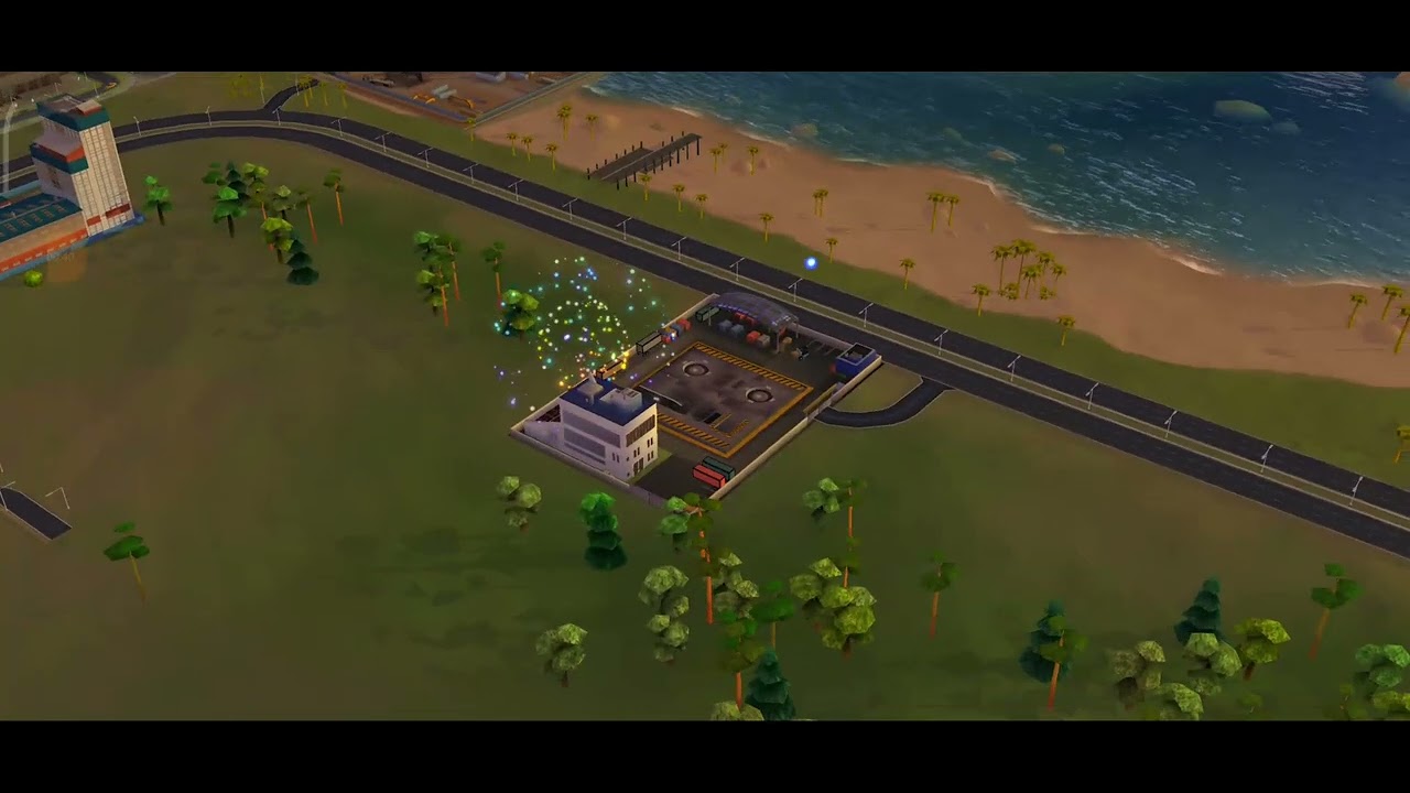 monster in simcity - YouTube