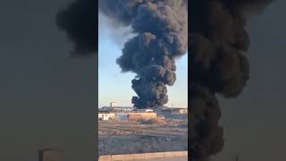 Major fire at petrochemical plant in Iran