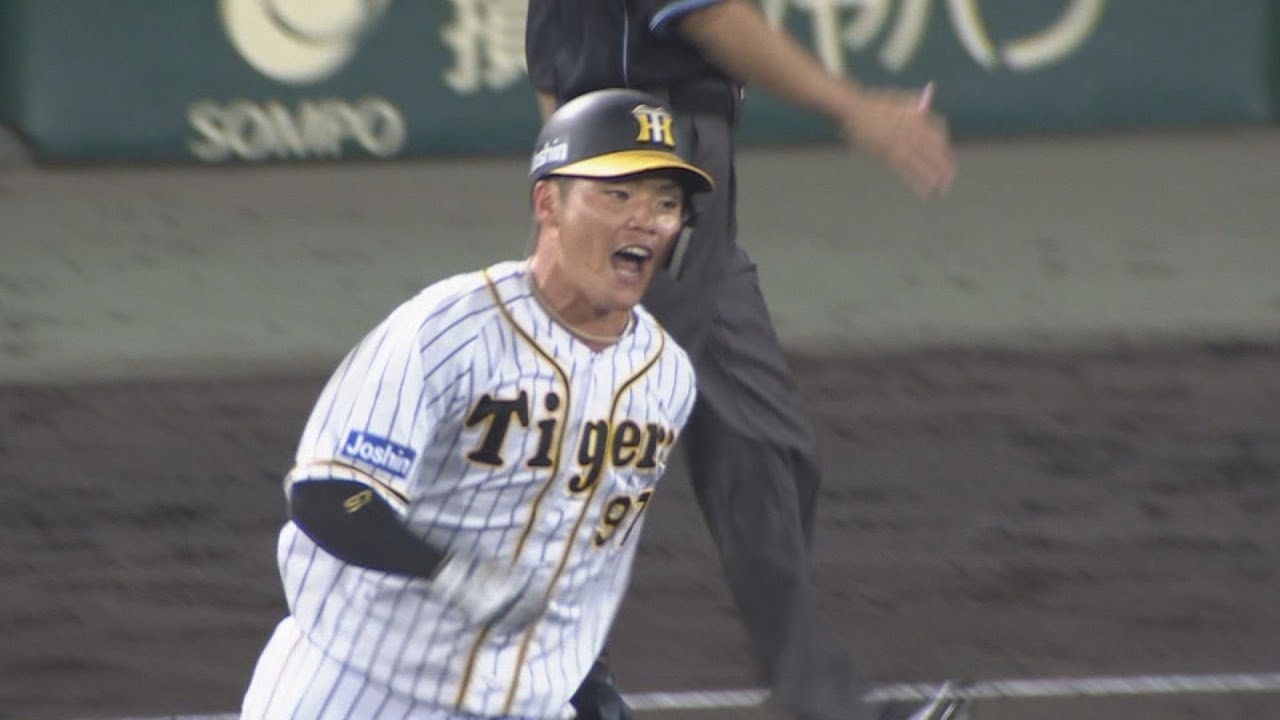 永久保存版】阪神タイガース 小野寺暖選手 プロ初HR！（9月30日 阪神ー