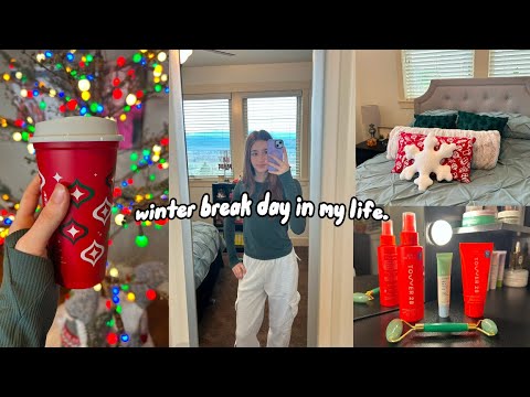 festive winter break day in my life🌲❄️