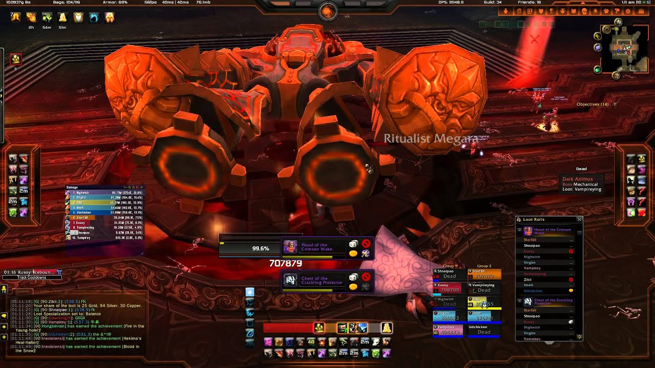 Panda Crusader VS Dark Animus 10H