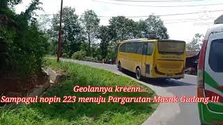 Bus Sampagul Nopin 223 Melintas Dari Sidimpuan Menuju Pargarutan Gudang Sampagul...