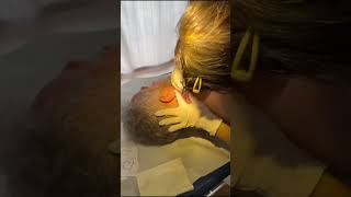 Baby Tattoo Artist Inks Realistic Boxing Glove on Neck