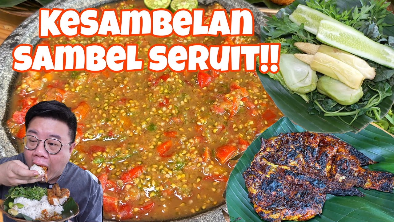 LAGI-LAGI SAMBEL SERUIT BIKIN HEBOH...!! BISA NAMBAH SAMBEL, NASI DAN LALAPAN SEPUASNYA..