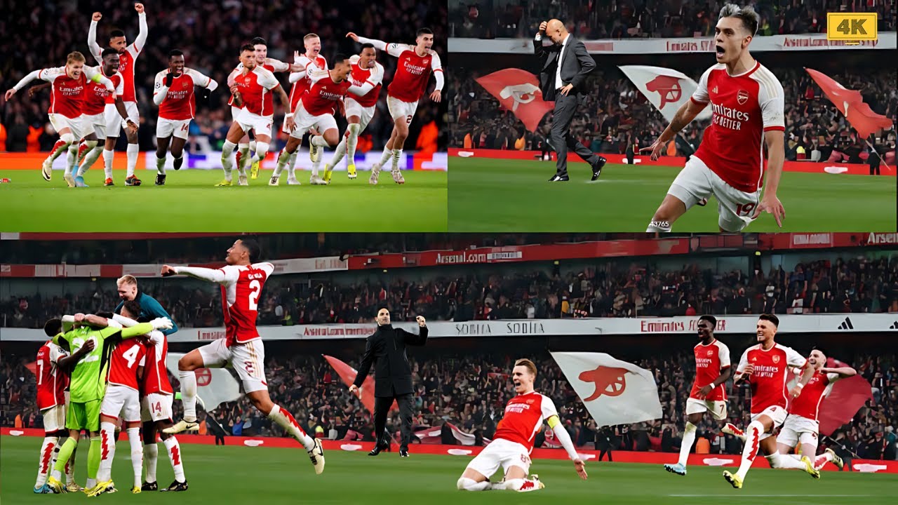 Arsenal Fc Resurgence 😍 Unforgettable Matches & Commentary Madness | Peter drary 🎙️2024 4K