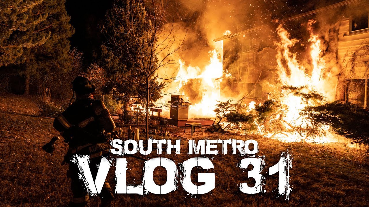 PIO Arrives at House Fire First - Vlog 31