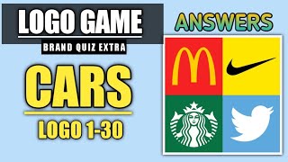LOGO GAME - BRAND QUIZ ANSWER | CARS 1-30 @brainitquizzes screenshot 3