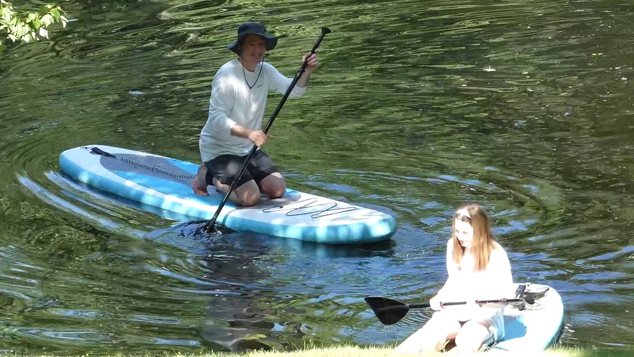 Paddle Boards on the Saugatuck River YouTube