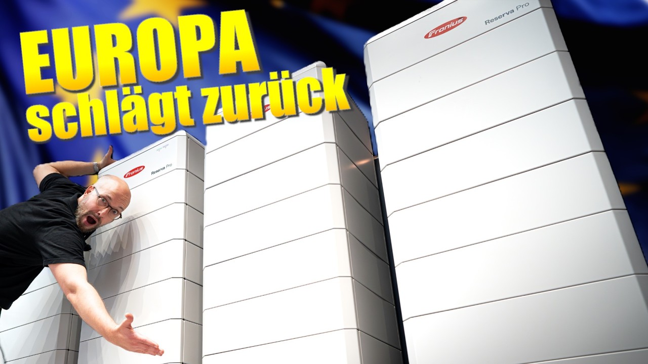 WARNUNG an China!? Jetzt kommt der Stromspeicher made in Europe