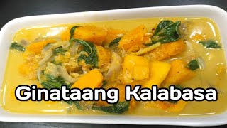 Ginataang Kalabasa na may Saluyot at hibi | Squash With Coconut milk recipe | Nings kitchen vlog