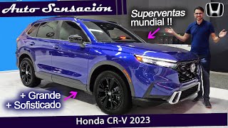 Presentación  Honda CRV 2023 .LA receta del exito: un SUV muy completo y más sofisticado que antes.