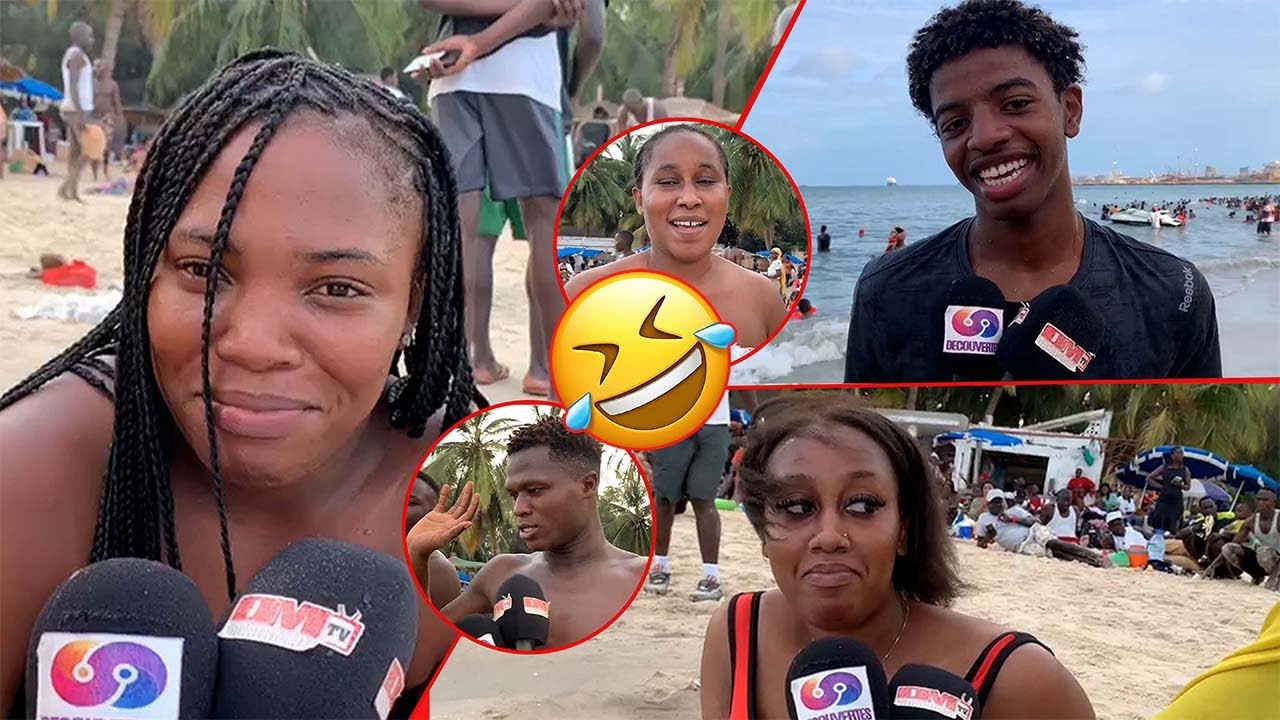 A MOURIR DE RIRE 😂😂😂😂 L'été à Dakar: Reportage à la plage voile d'or dakar