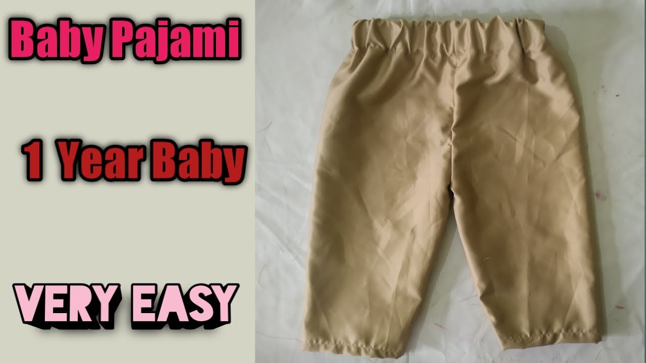 Baby pajama cutting and stitching baby pajama banane ka tarika 1