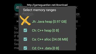 Fix Game Guardian Crashing When Jh: Java heap Memory Range Enabled