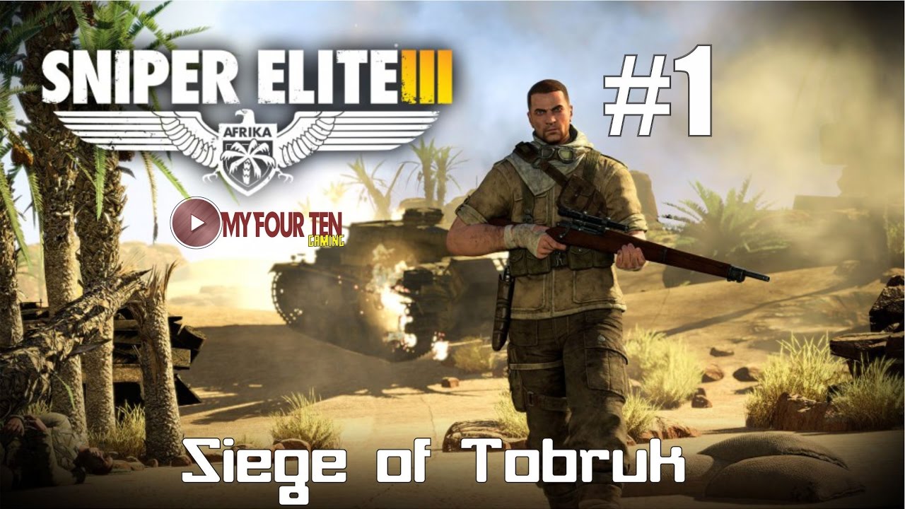 Sniper Elite 3 - Mission 1 (Full Gameplay + Cutscene)