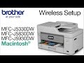 Wireless MFCJ5330DW MFCJ5830DW or MFCJ5930DW install - Macintosh®