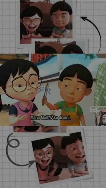 jedag jedug upin ipin viral tiktok#mei mei dan mail bucin#short#jedag jedug
